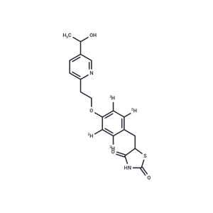 化合物 Hydroxy Pioglitazone M-IV-d4|TMIH-0267|TargetMol