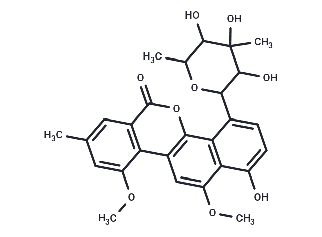 金黃霉素B,Chrysomycin B