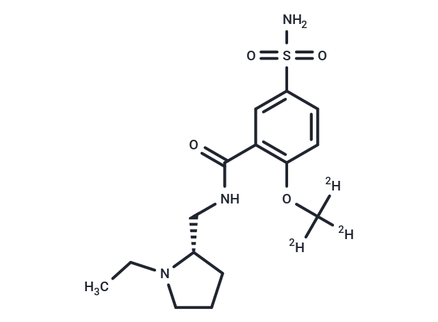 化合物 S-(-)-Sulpiride-d3,S-(-)-Sulpiride-d3