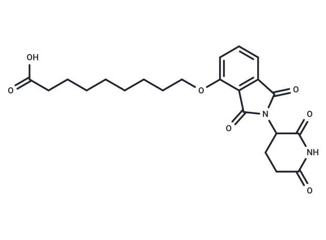 化合物 Thalidomide-O-C8-COOH,Thalidomide-O-C8-COOH