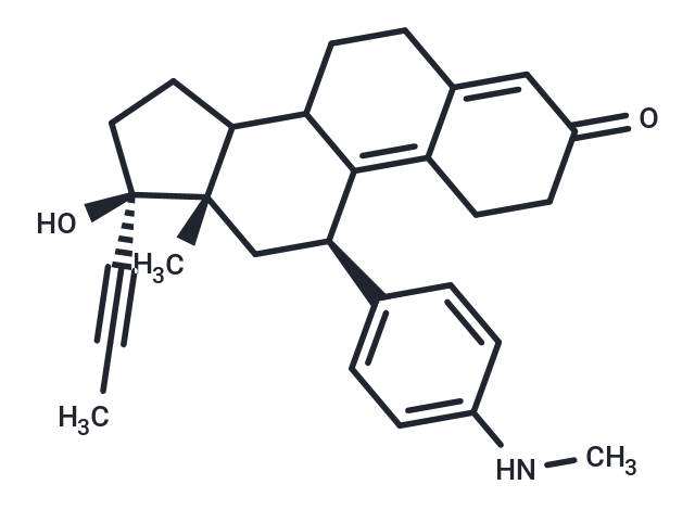 化合物 N-Demethyl Mifepristone,N-Demethyl Mifepristone