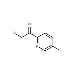 1-(5-氟-2-吡啶基)-2-氯乙酮,2-chloro-1-(5-fluoropyridin-2-yl)ethanone