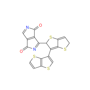 [3,6-二(噻吩并[3,2,B]噻吩-2-基)吡咯并[3,4-C]吡咯-1,4(2H,5H)-二酮],3,6-Di(thieno[3,2-b]thiophen-2-yl)pyrrolo[3,4-c]pyrrole-1,4(2H,5H)-dione