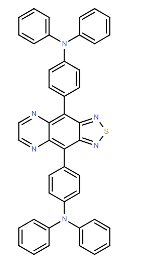 Benzenamine, 4,4'-[1,2,5]thiadiazolo[3,4-g]quinoxaline-4,9-diylbis[N,N-diphenyl-,Benzenamine, 4,4'-[1,2,5]thiadiazolo[3,4-g]quinoxaline-4,9-diylbis[N,N-diphenyl-