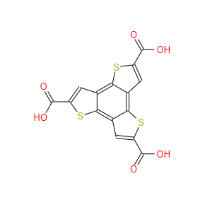 苯并[1,2-b:3,4-b':5,6-b']三噻吩-2,5,8-三羧酸,benzo[1,2-b:3,4-b':5,6-b'']tristhiophene-2,5,8-tricarboxylic acid