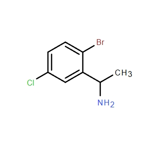 1-(2-溴-5-氯苯基)乙胺-1-胺,1-(2-BROMO-5-CHLOROPHENYL)ETHAN-1-AMINE