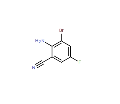 2-氨基-3-溴-5-氟芐腈