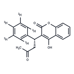 化合物 R-(+)-Warfarin-d5,R-(+)-Warfarin-d5