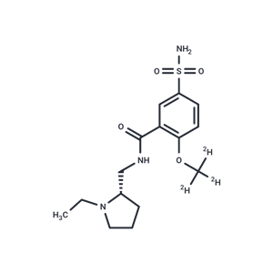 化合物 S-(-)-Sulpiride-d3|TMIH-0509|TargetMol