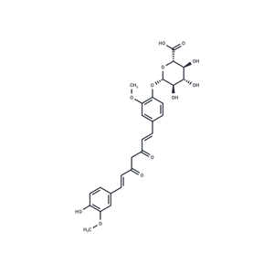 化合物 Curcumin-β-D-glucuronide|T78519|TargetMol