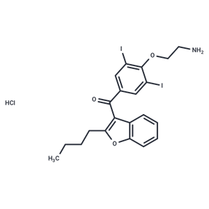 化合物 Di-N-desethyl amiodarone hydrochloride|T80650|TargetMol