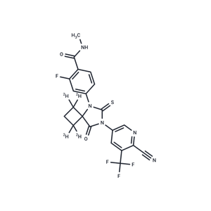 化合物 Apalutamide-d4|TMIH-0093|TargetMol