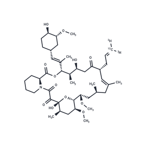 化合物 Tacrolimus-13C-d2|TMIH-0548|TargetMol