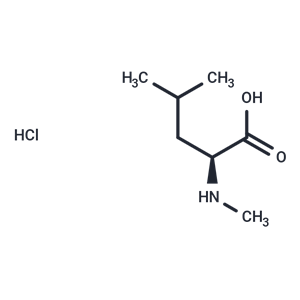 化合物 (S)-4-Methyl-2-(methylamino)pentanoic acid hydrochloride|T65227|TargetMol