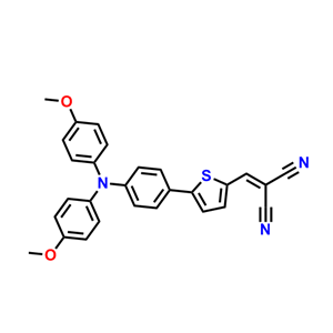 2-[[5-[4-[双（4-甲氧基苯基）氨基]苯基]-2-噻吩基]亚甲基]丙二腈