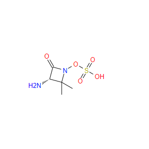 (S)-3-氨基-2,2-二甲基-4-氧代氮杂环丁烷-1-基硫酸氢盐