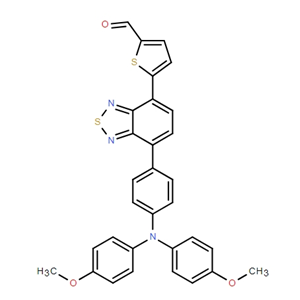 5-[7-[4-[Bis(4-methoxyphenyl)amino]phenyl]-2,1,3-benzothiadiazol-4-yl]-2-thiophenecarboxaldehyde