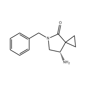 SITAFLOXACIN-西他沙星-IMPURITY,(S)-7-AMINO-5-BENZYL-4-OXO-5-AZASPIRO[2.4]HEPTANE