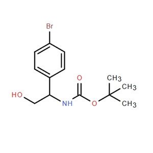 (1-(4-溴苯基)-2-羥乙基)氨基甲酸叔丁酯 