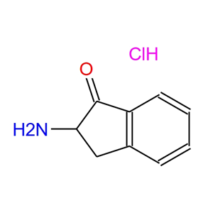 2-氨基-2,3-二氫-1H-茚-1-酮鹽酸鹽