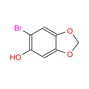 5-溴-6-羟基-1,3-苯并二恶茂