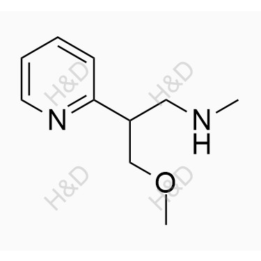 倍他司汀雜質18,3-methoxy-N-methyl-2-(pyridin-2-yl)propan-1-amine