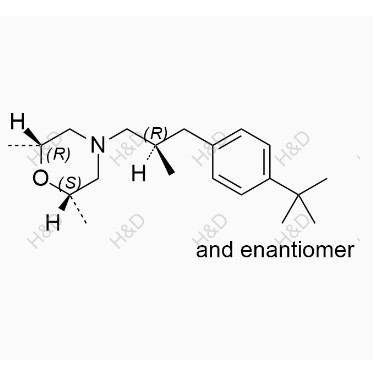 阿莫羅芬EP雜質(zhì)D,(+/-)-(2R,6S)-4-((R)-3-(4-(tert-butyl)phenyl)-2-methylpropyl)-2,6-dimethylmorpholine