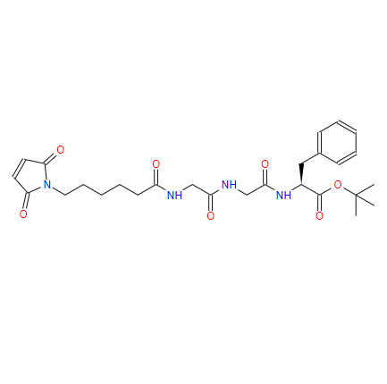 N-[6-(2,5-二氨-2.5-二氧基1H吡咯醇-1-基)-1-氧已基甘酰甘氨酰--苯基丙氨酸叔丁酯,L-PHENYLALANINE, N-[6-(2,5-DIHYDRO-2,5-DIOXO-1H-PYRROL-1-YL)-1-OXOHEXYL]GLYCYLGLYCYL-, 1,1-DIMETHYLE