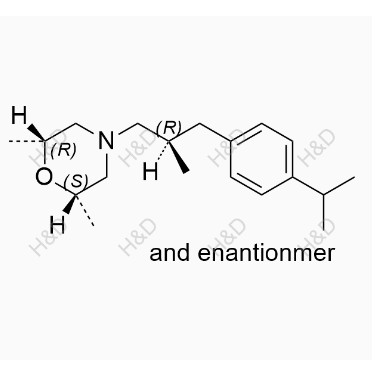 阿莫羅芬EP雜質(zhì)O,(+/-)-(2R,6S)-4-((R)-3-(4-isopropylphenyl)-2-methylpropyl)-2,6-dimethylmorpholine