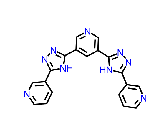 2,6-bis(3-(pyrid-3-yl)-1,2,4-triazolyl)pyridine,2,6-bis(3-(pyrid-3-yl)-1,2,4-triazolyl)pyridine