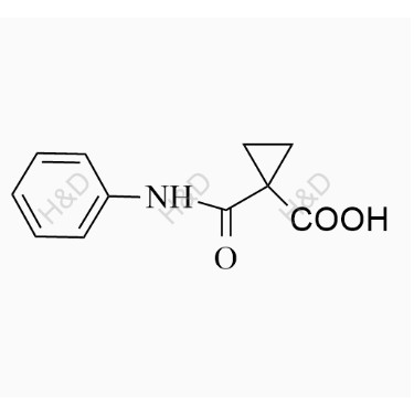 卡博替尼雜質(zhì)B,1-(phenylcarbamoyl)cyclopropanecarboxylic acid