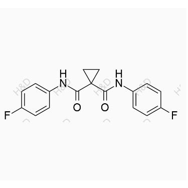 卡博替尼雜質(zhì)K,N,N'-bis(4-fluorophenyl)cyclopropane-1,1-dicarboxamide