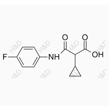 卡博替尼雜質(zhì)M,2-cyclopropyl-3-((4-fluorophenyl)amino)-3-oxopropanoic acid