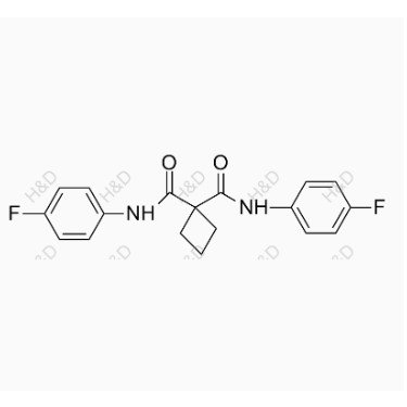 卡博替尼雜質(zhì)Q,N,N'-bis(4-fluorophenyl)cyclobutane-1,1-dicarboxamide