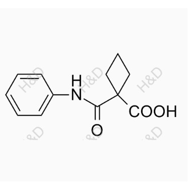 卡博替尼雜質(zhì)R,1-(phenylcarbamoyl)cyclobutanecarboxylic acid