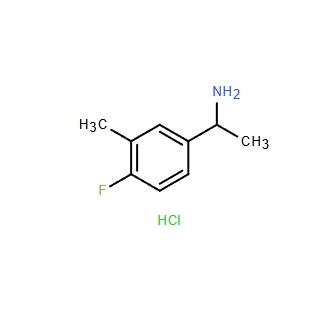 1-(4-氟-3-甲基苯基)乙-1-胺鹽酸鹽,1-(4-fluoro-3-methylphenyl)ethan-1-amine hydrochloride