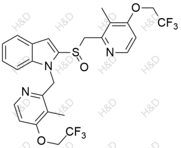 右旋蘭索拉唑雜質M,ansoprazole Impurity M