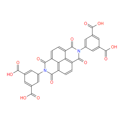 N,N'-二(5-間苯二甲酸 基)萘二酰亞胺,5,5''-(1,3,6,8-tetraoxo-1,3,6,8-tetrahydrobenzo[lmn][3,8]phenanthroline-2,7-diyl)dibenzene-1,3-dicarboxylic acid