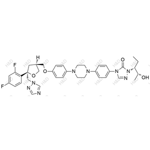 (3S,5R,2R,3R)-posaconazole	(3S,5R,2R,3R)-泊沙康唑	213381-05-6