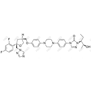 (3S,5S,2S,3S)-posaconazole	(3S,5S,2S,3S)-泊沙康唑	1246391-73-0