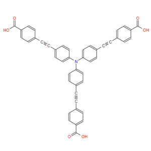 4,4',4''-((次氮基三(苯-4,1-二基))三(乙炔-2,1-二基))三苯甲酸