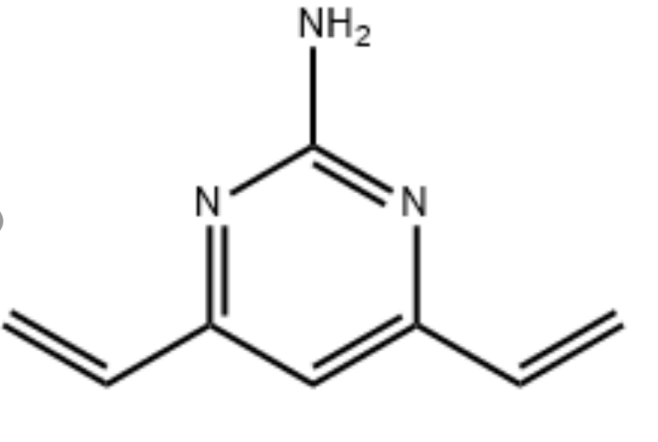 4,6-二乙烯基嘧啶-2-胺,4,6-Divinylpyrimidin-2-amine