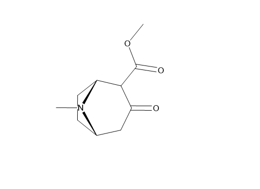 8-Azabicyclo[3.2.1]octane-2-carboxylic acid, 8-methyl-3-oxo-, methyl ester, (1R,5S)-