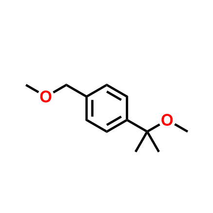 Benzene, 1-(methoxymethyl)-4-(1-methoxy-1-methylethyl)-,Benzene, 1-(methoxymethyl)-4-(1-methoxy-1-methylethyl)-