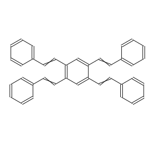 苯,1,2,4,5-四(2-苯基乙烯),Benzene, 1,2,4,5-tetrakis(2-phenylethenyl)-