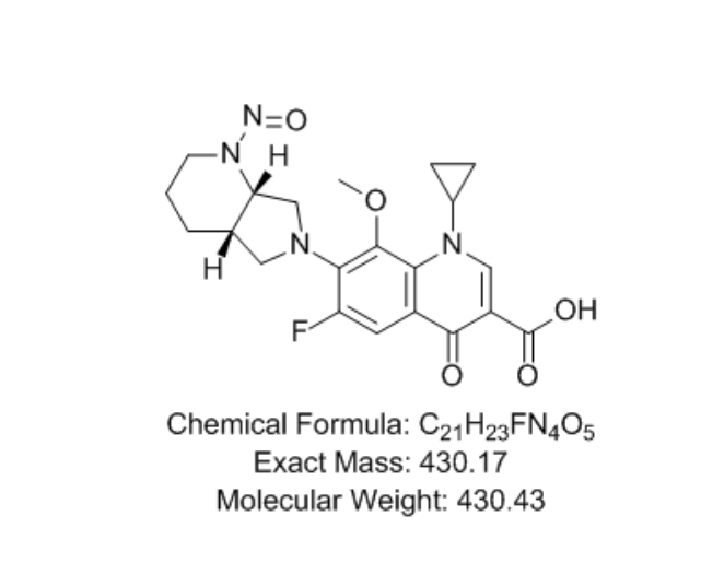 N-亞硝基莫西沙星,N-nitroso-moxifloxacin