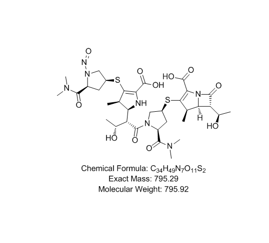 N-亞硝基美羅培南雜質B,N-nitrosomeprazole impurity B