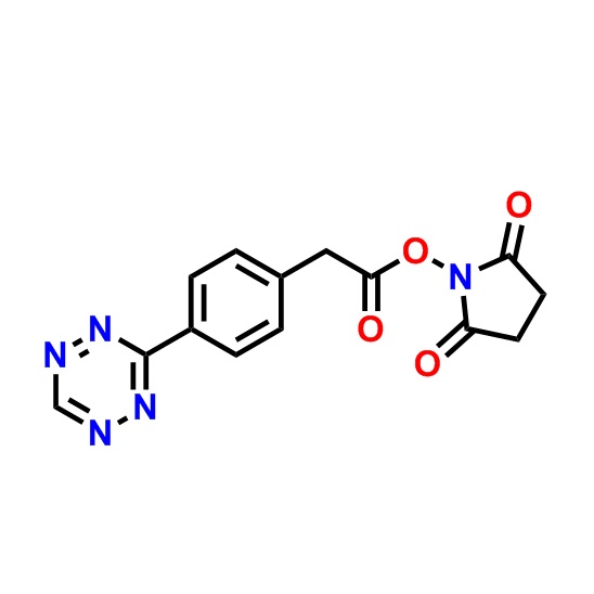 2,5-二氧代吡咯烷-1-基 2-(4-(1,2,4,5-四嗪-3-基)苯基)乙酸酯,2,5-Dioxopyrrolidin-1-yl 2-(4-(1,2,4,5-tetrazin-3-yl)phenyl)acetate