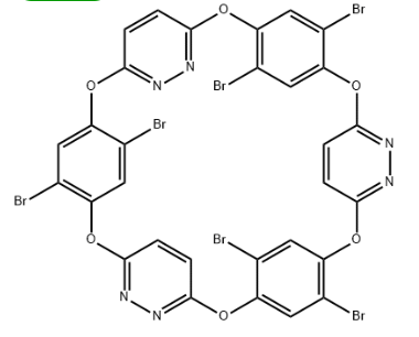 六溴-O6-冠[3]芳烴[3]四嗪,Hexabromo-O6-corona[3]arene[3]tetrazine