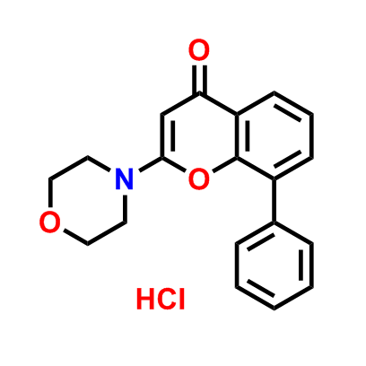 2-(4-嗎啉基)-8-苯基-4H-1-苯并吡喃-4-酮鹽酸鹽，,2-Morpholino-8-phenyl-4H-chromen-4-one hydrochloride